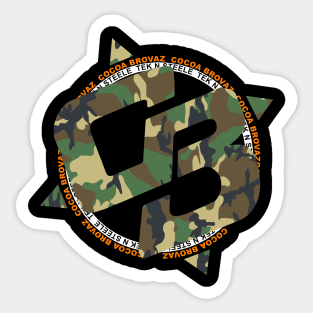 CB_camo Sticker